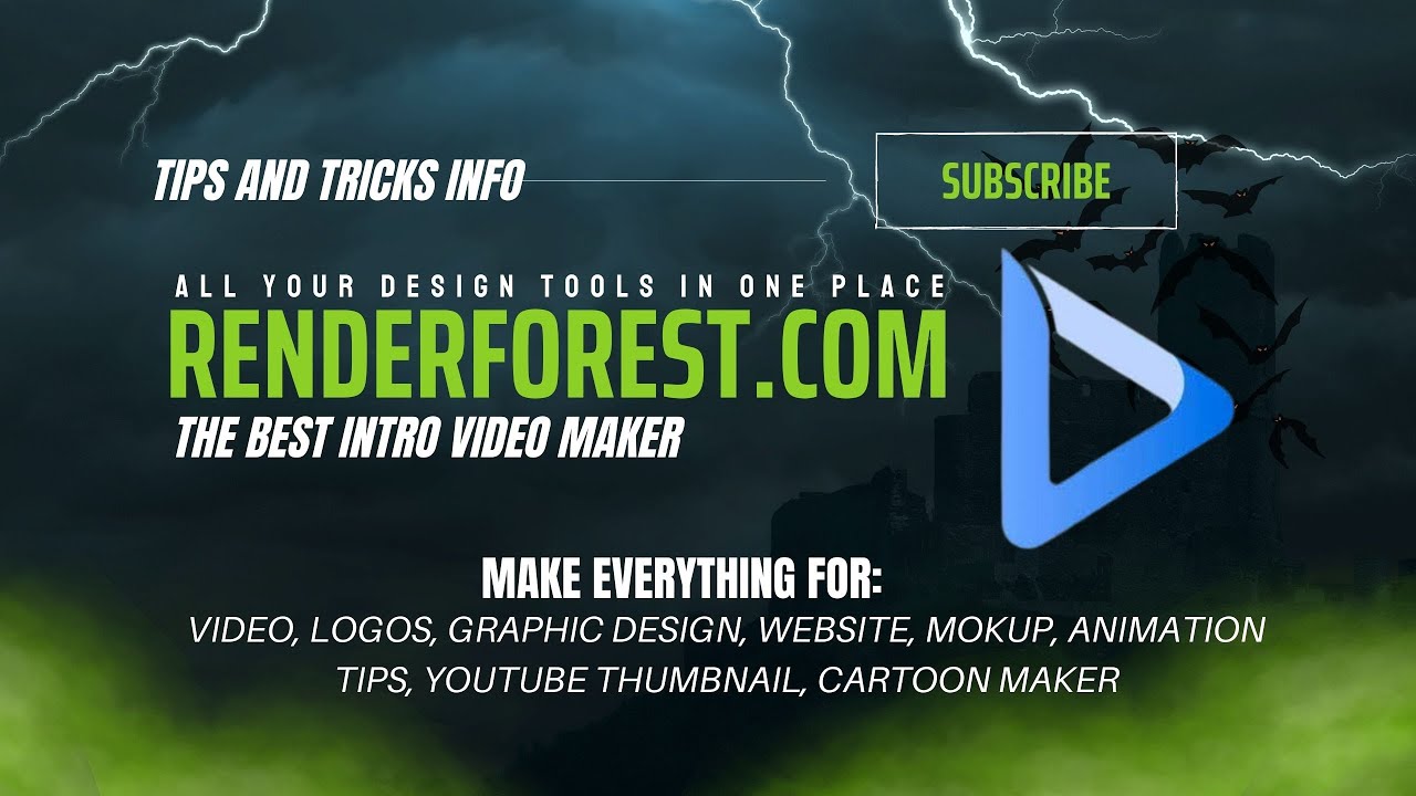 How To Make Professional Intro In RENDERFOREST - YouTube