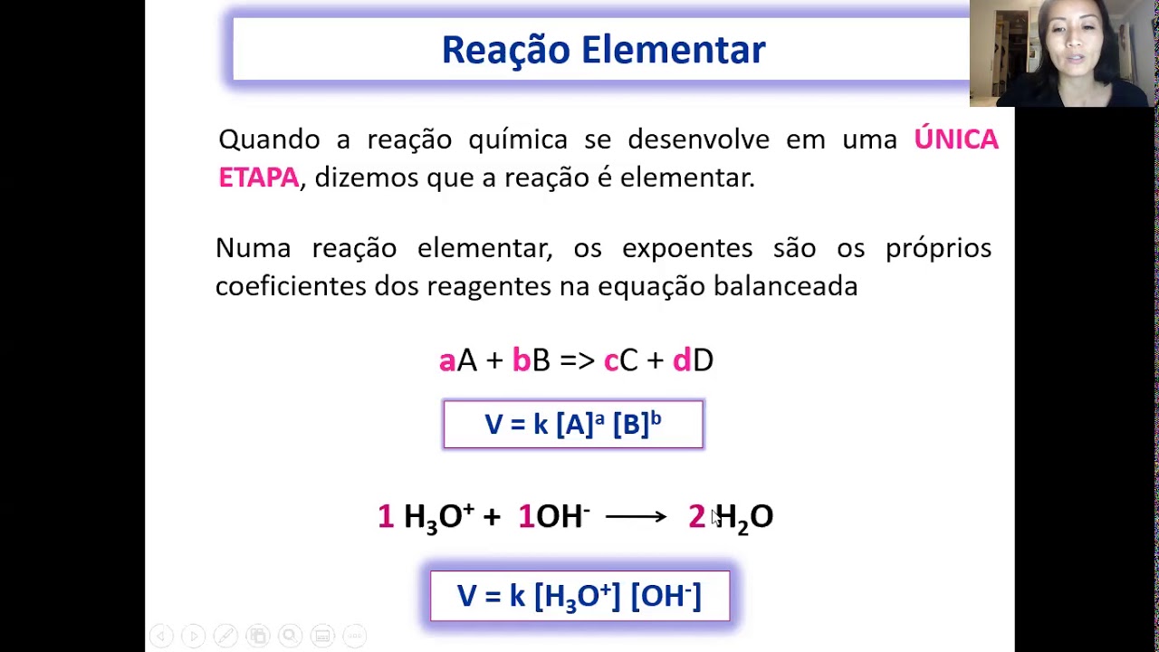 Cinética Química - Lei De Velocidade Das Reações (aula 1) - YouTube