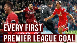 Every first Premier League goal from Liverpool squad | Nunez flick, Jota's volley, Alisson's header