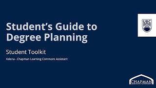 Student's Guide to Degree Planning