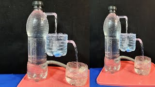 DIY - Desktop Water Fountain Easy at Home From Plastic Bottle
