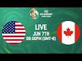 LIVE - USA v Canada | FIBA U18 AmeriCup 2026 | Final