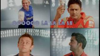Kingfisher ad with IPL players