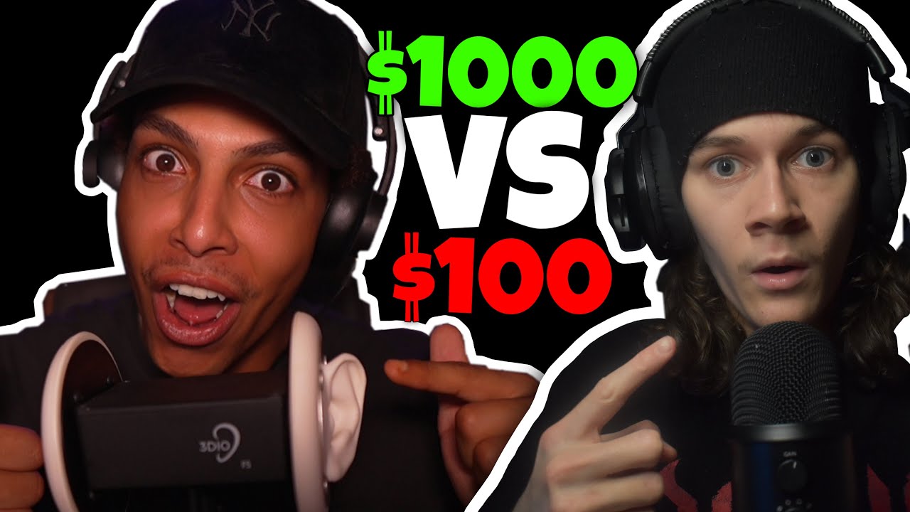 100 Vs 1000 Asmr Mouth Sounds With Asmrxanicx Youtube