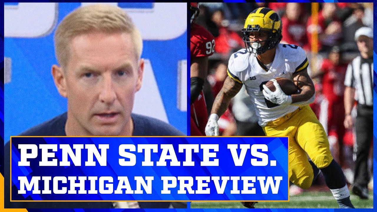 No. 10 Penn State Vs. No. 5 Michigan Preview | Joel Klatt Show - YouTube