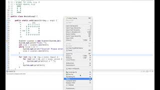 Java Tutorial: Nested Loops - Implementing a Square