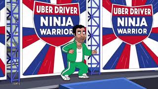 Family Guy - Uber Driver Ninja Warrior