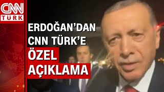 Cumhurbaşkanı Erdoğan'dan CNN Türk'e özel açıklama: Katar'daki görüşmelerimiz gayet iyi geçti