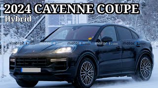 2024 Porsche Cayenne Coupe Revealed - New Cayenne Turbo S E-Hybrid Coupe Redesign - Release Date