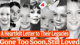 A Tribute to the Child Stars We Lost Too Soon: A Heartfelt Letter to Their Legacies