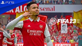 FIFA 23 - Arsenal vs. Liverpool - Premier League 22/23 Full Match PS5 Gameplay | 4K