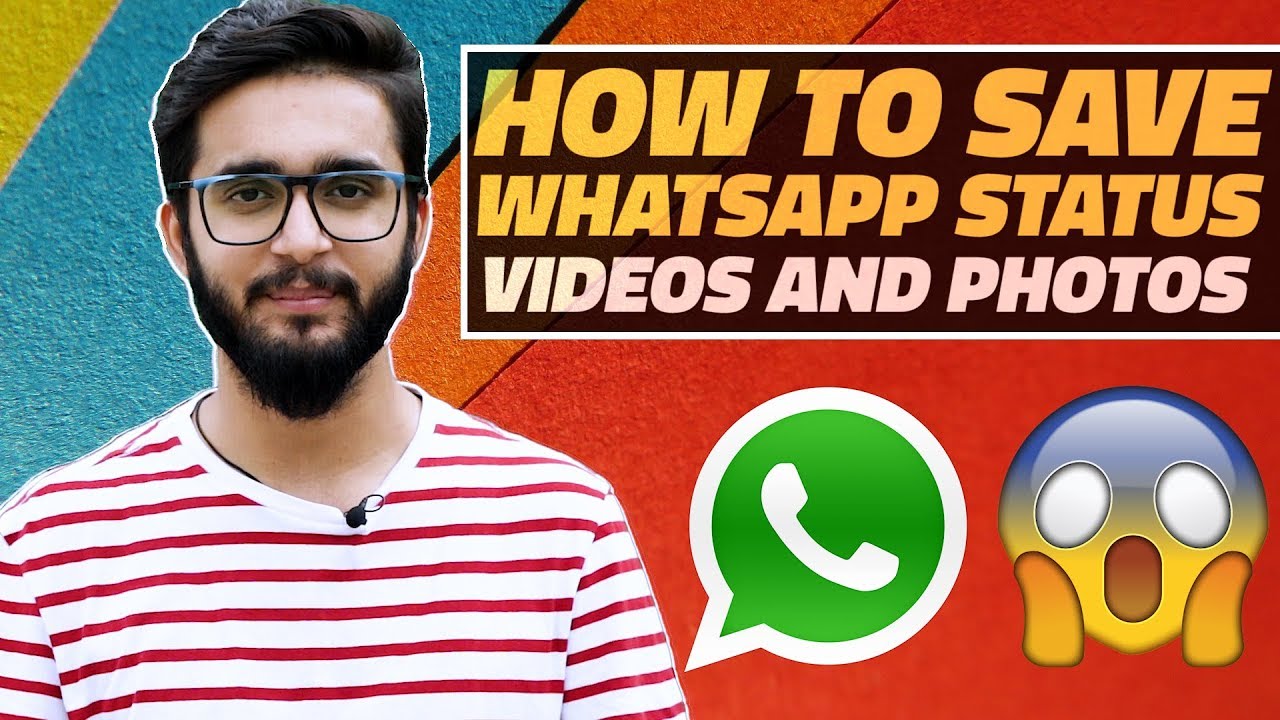 How To Download Whatsapp Status Video Of Others / Click On Download And ...