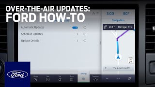 Ford F-150® Over-the-Air Updates | Ford How-To | Ford