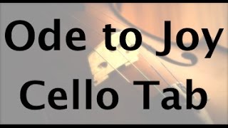 Learn Ode to Joy on Cello - How to Play Tutorial