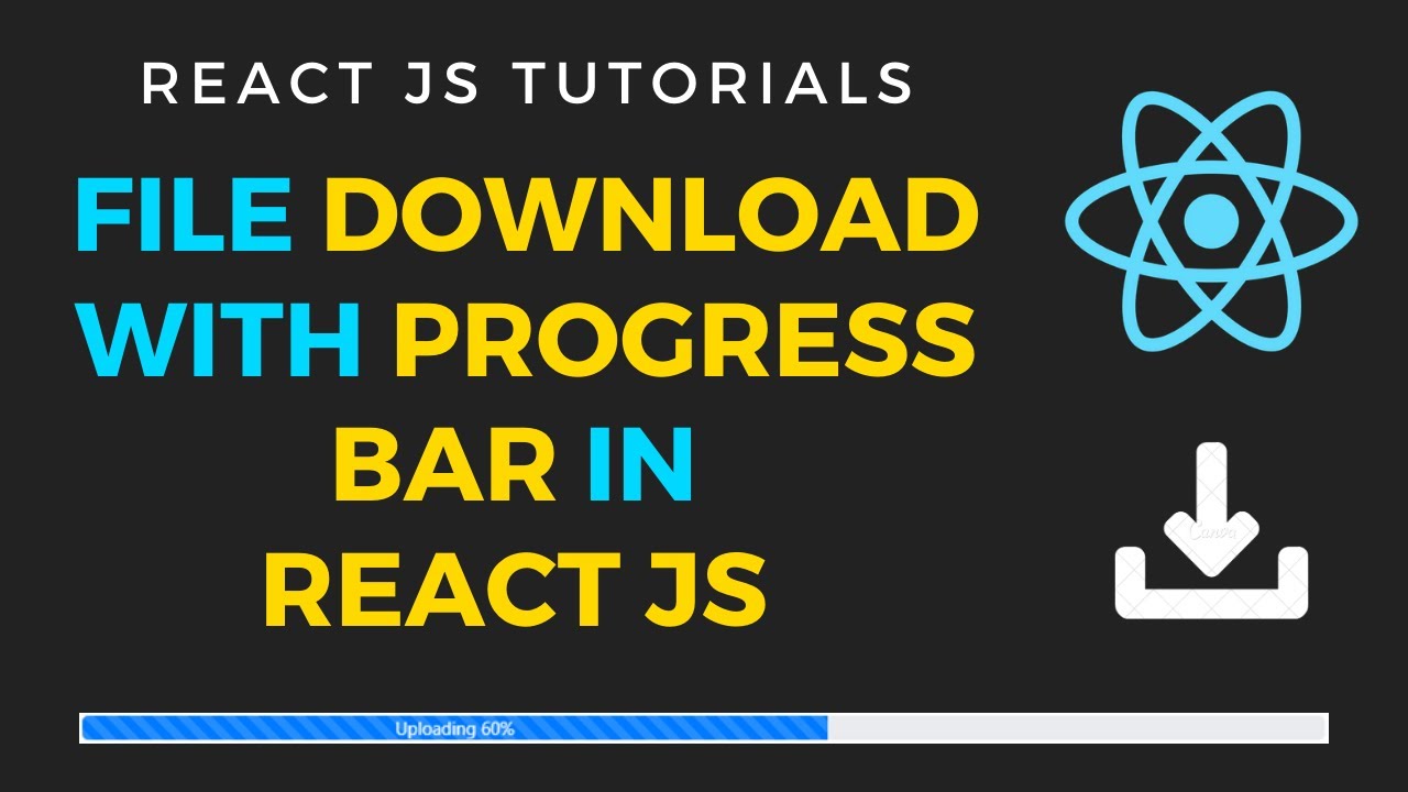 How To Download Files In Reactjs With Progress Bar - YouTube