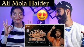 Indian Reaction : Farhan Ali Waris | Ali Mola Haider | 2023 | Manqabat Reaction | Neha Rana