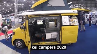 The Japanese kei campers 2020