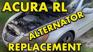 Acura RL Alternator Replacement