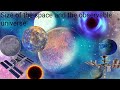 The size of space | the observable universe size | Topic Factory English