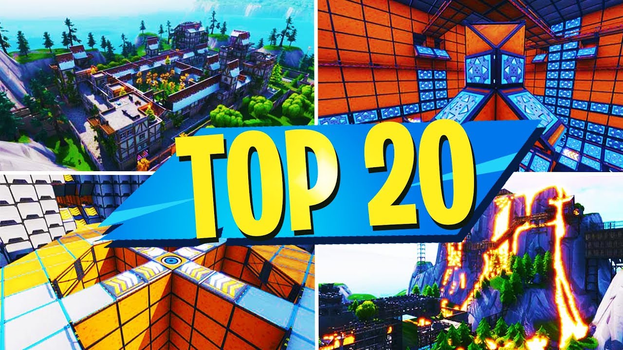 TOP 20 MOST FUN Creative Maps In Fortnite | Fortnite Creative Map CODES ...