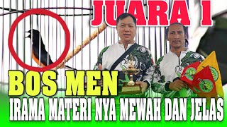 Lihat ini ‼️ Irama Materinya Mewah dan jelas !! Murai Batu BOS MEN - Mr Pongky Juara 2 di KMM