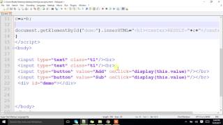 Function With Arguments and No Return Value Using JavaScript.