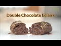 Double Chocolate Eclairs | Resep Eclair | SerataFoods.com