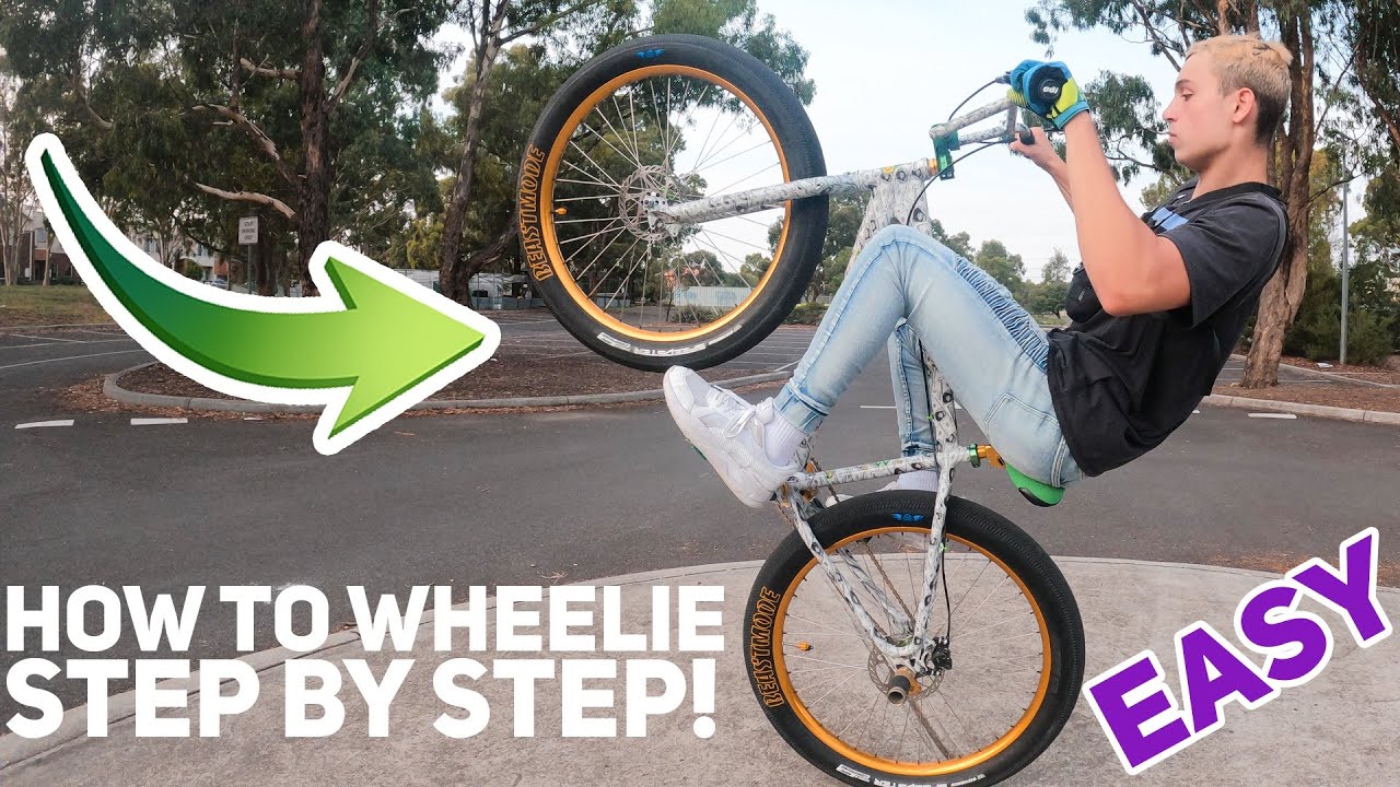 How To Wheelie A Normal Bike At Madeleine Darbyshire Blog