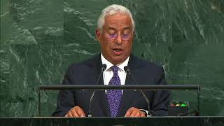Primeiro-ministro de Portugal defende língua portuguesa na Assembleia Geral da ONU