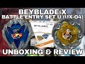 BEYBLADE X: Battle Entry Set U (UX-04) - The Best Beyblade X Starter Set? | Unboxing & Review