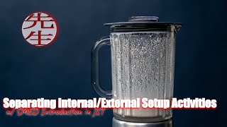 Stage 1 of SMED Separating Internal/External Setup Activities w/ SMED Introduction in JIT