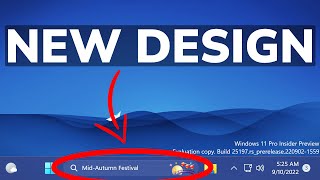 How to Enable New Taskbar Search Design in Windows 11 25197