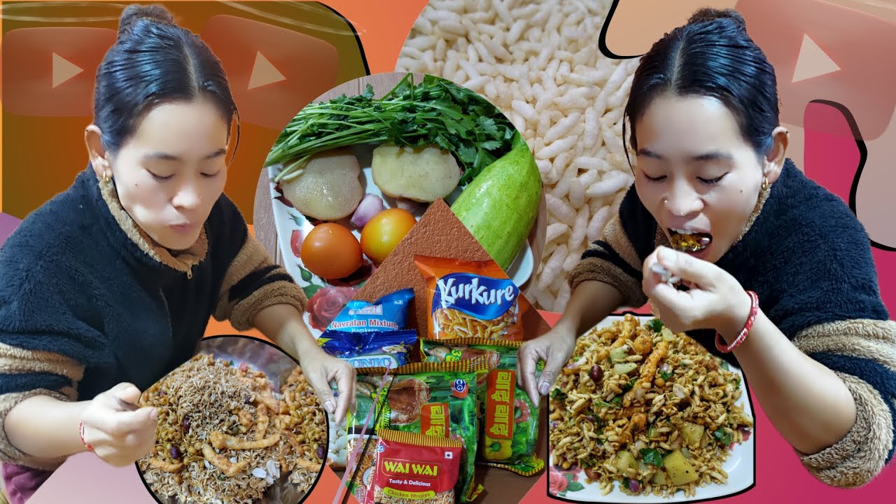 Chatpate Recipe Nepali Style Chatpate Recipe At Home Chatpate Youtube