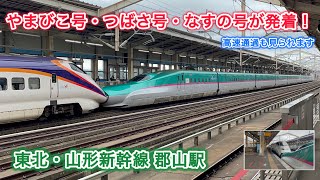 【ちょい発着集】東北・山形新幹線郡山駅に行ってきた！