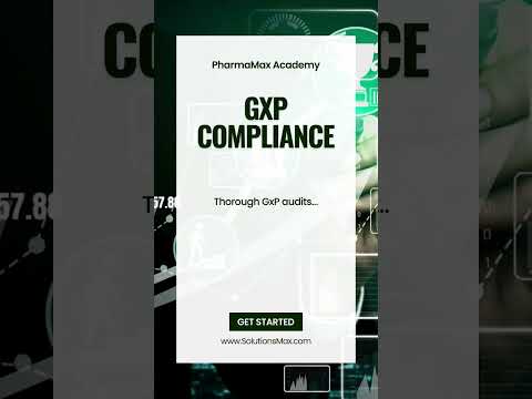 173 PharmaMax Academy of Excellence Master GxP, GMP and Compliance Guidelines | Pharma Insights