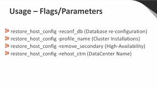 CWCM: Control-M 9.0.00 Rehost Procedures including DR using restore_host_config