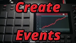 MPC LIVE Drum Programming - Create Events (Questions Answered #1)