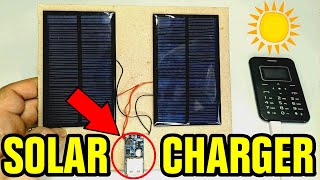 3 Amazing Ideas - How to make a Solar Charger | Simple Easy Experiment – DIY Amazing Life Hacks