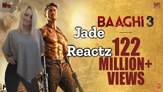 American reacts to BAAGHI 3 trailer!