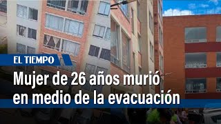 Mujer de 26 años murió durante evacuación por el temblor, en Bogotá | El Tiempo