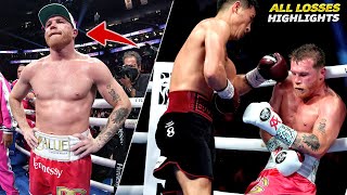 Saul Canelo Alvarez ALL Losses, All moments when Canelo got stunned Full Fight Highlights HD Boxing