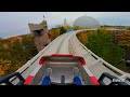 [4K] Swiss Bobsled Ride | No Tracks | Europa Park 2022