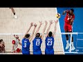 Top 40 Best Volleyball Spikes Against Triple Blocks