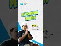 Persiapan Mudik - Attar (Anak Asuh Sahabat Yatim Jatiwaringin)