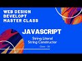 Literal & Constructor String -  Class - 30