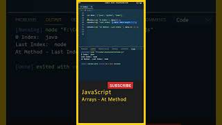 JavaScript in Telugu: JavaScript Arrays (At Method), Javascript Tutorial For Beginners, Learn JS