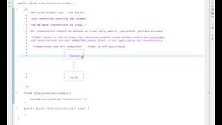 CAN WE MAKE CONSTRUCTOR AS FINAL JAVA