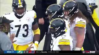 Steelers Teammates Scrap on the Sideline & Mike Tomlin Had to break it up