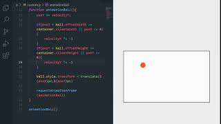"How to Create a Bouncing Ball Animation with HTML, CSS, and JavaScript | Step-by-Step Tutorial"