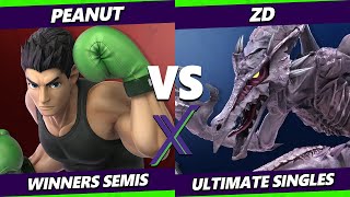 S@X 508 Winners Semis - ZD (Ridley, Wolf) Vs. Peanut (Little Mac) Smash Ultimate - SSBU